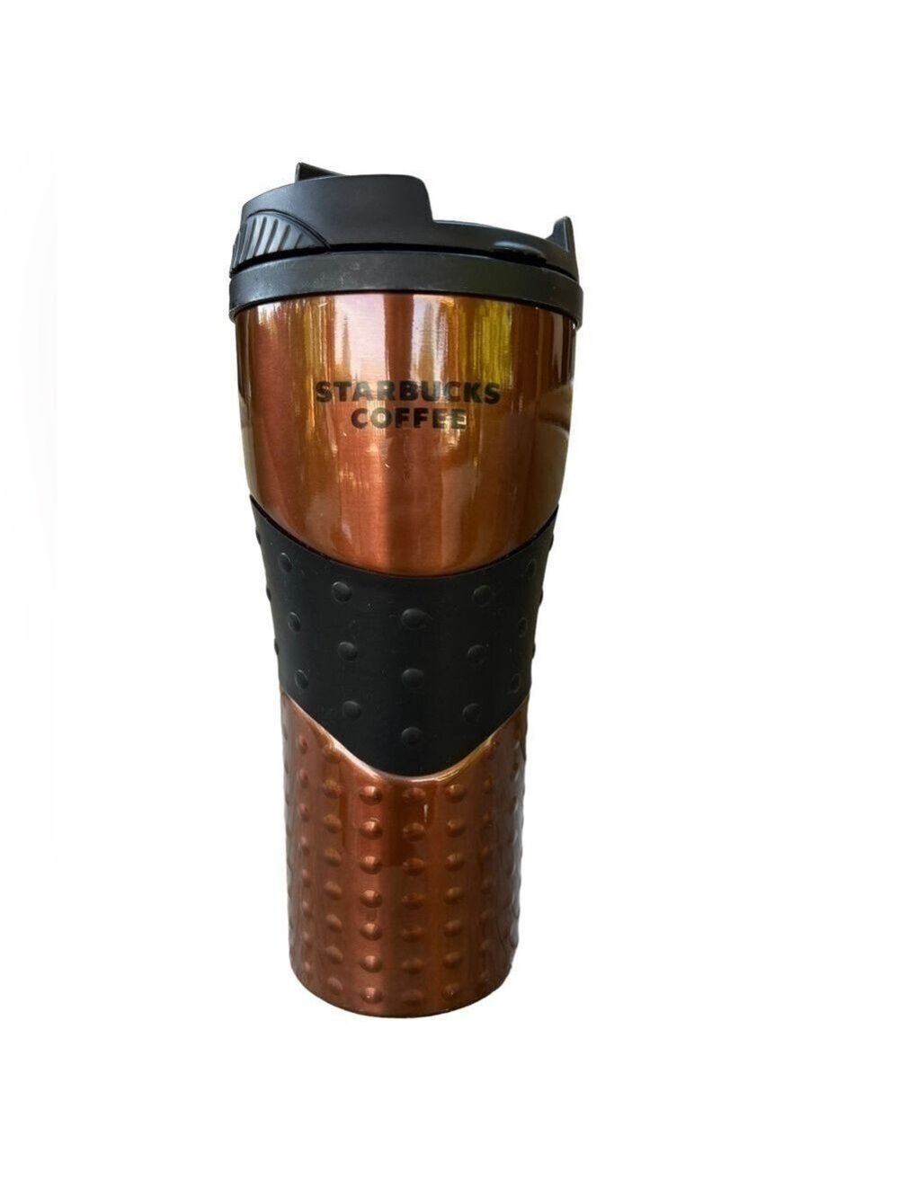 Starbucks Copper Brown Stainless Steel Tumbler 16oz